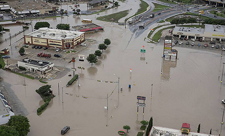 Inundação no Texas